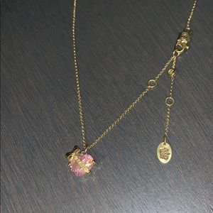 Juicy Couture pink heart Necklace